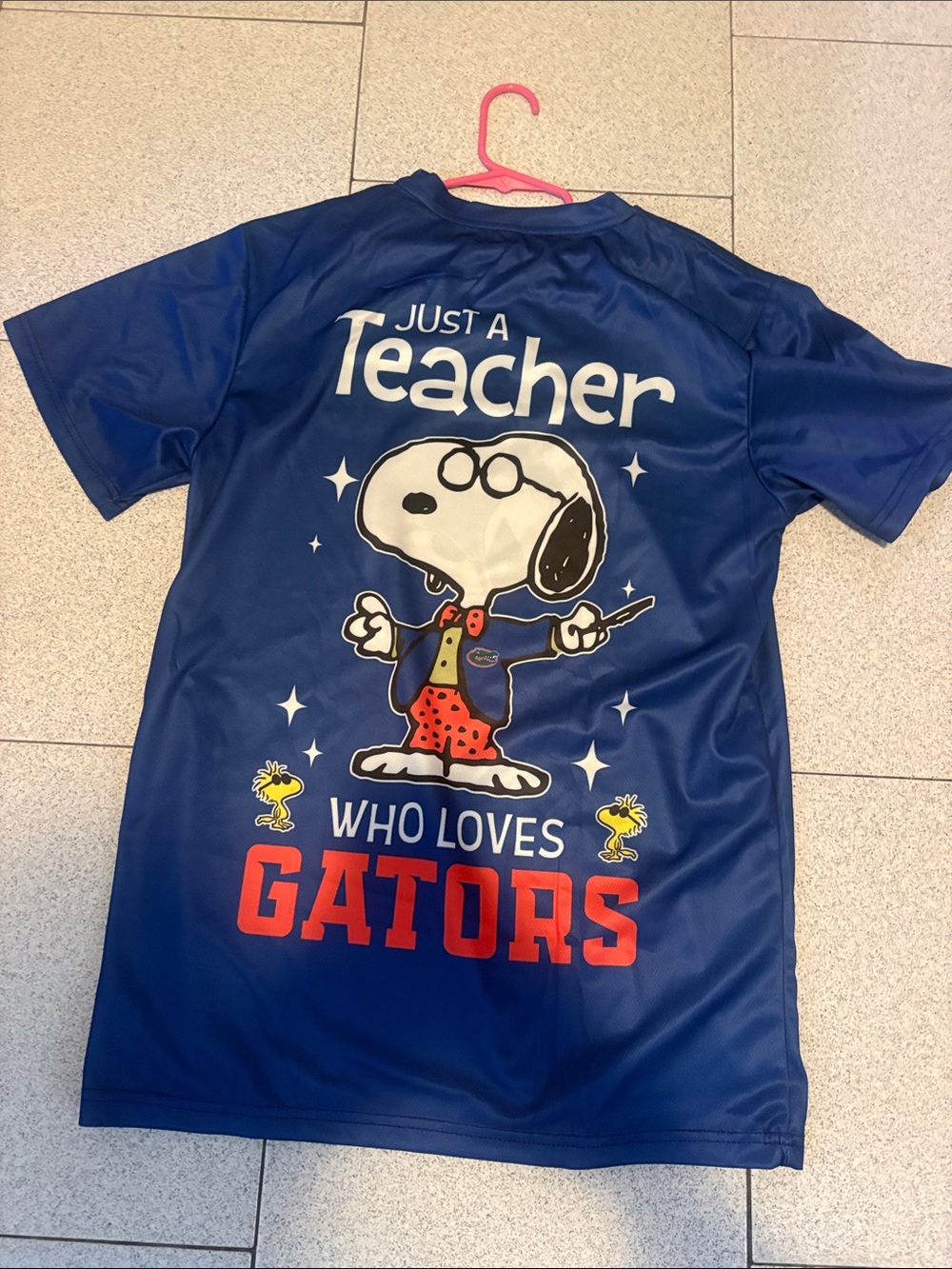 Nike Florida Gators double sided teachers  Snoopy Performance Tee